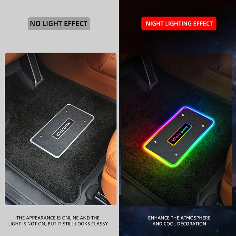 Garage Collectives™ Custom RGB LED Car Mats