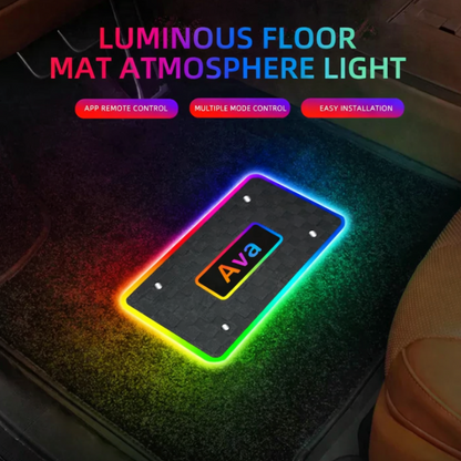 Garage Collectives™ Custom RGB LED Car Mats